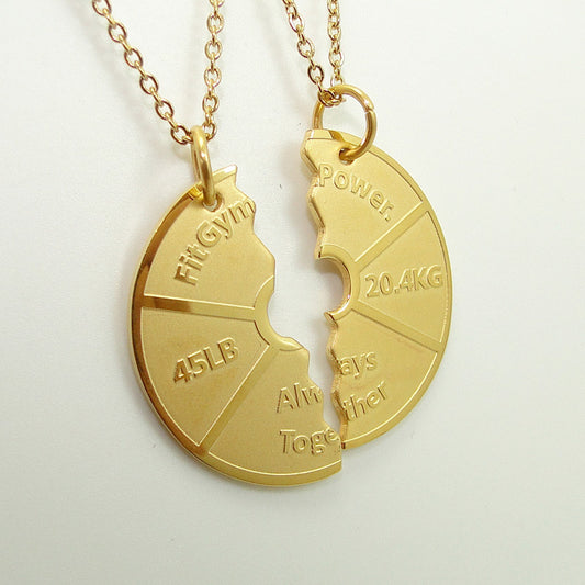 Dumbbell piece couple pendant – Uncategorized at AWSMshop.ai
