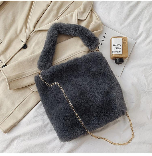 Women Plush Handbag