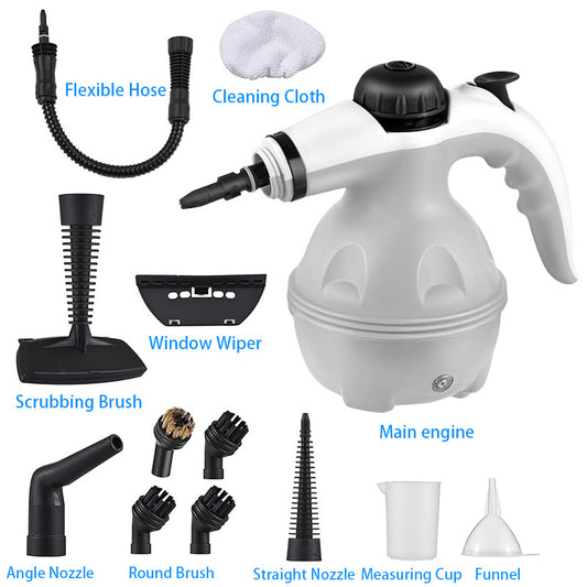 Grenade Steam Cleaner, Pressurized Handheld Cleaner For Household Use, Equipped With 12 Accessories, For Multiple Surfaces And A Powerful Home Steam Machine For Cleaning In Various Scenarios.